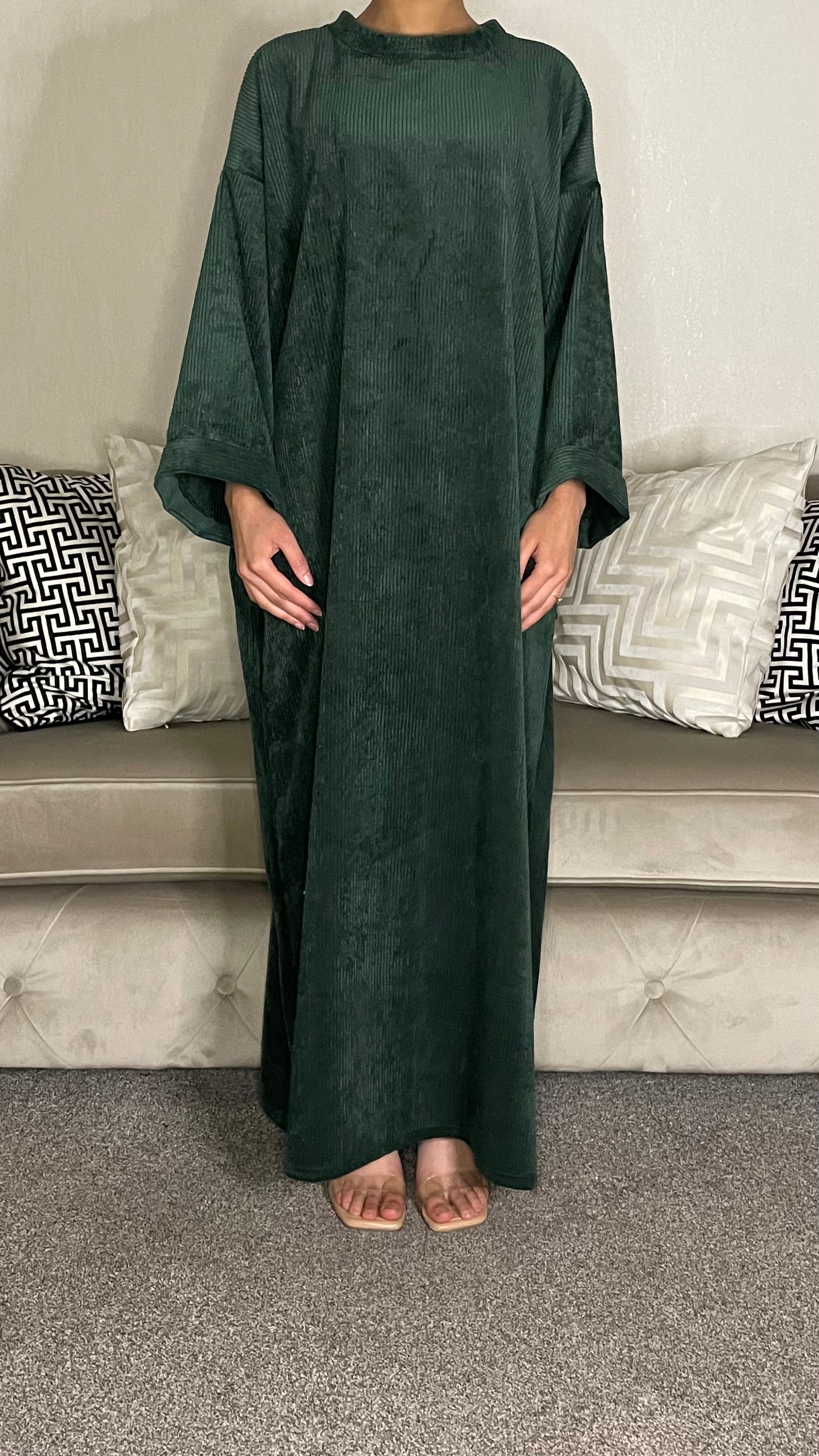 Aria Corduroy Maxi Dress