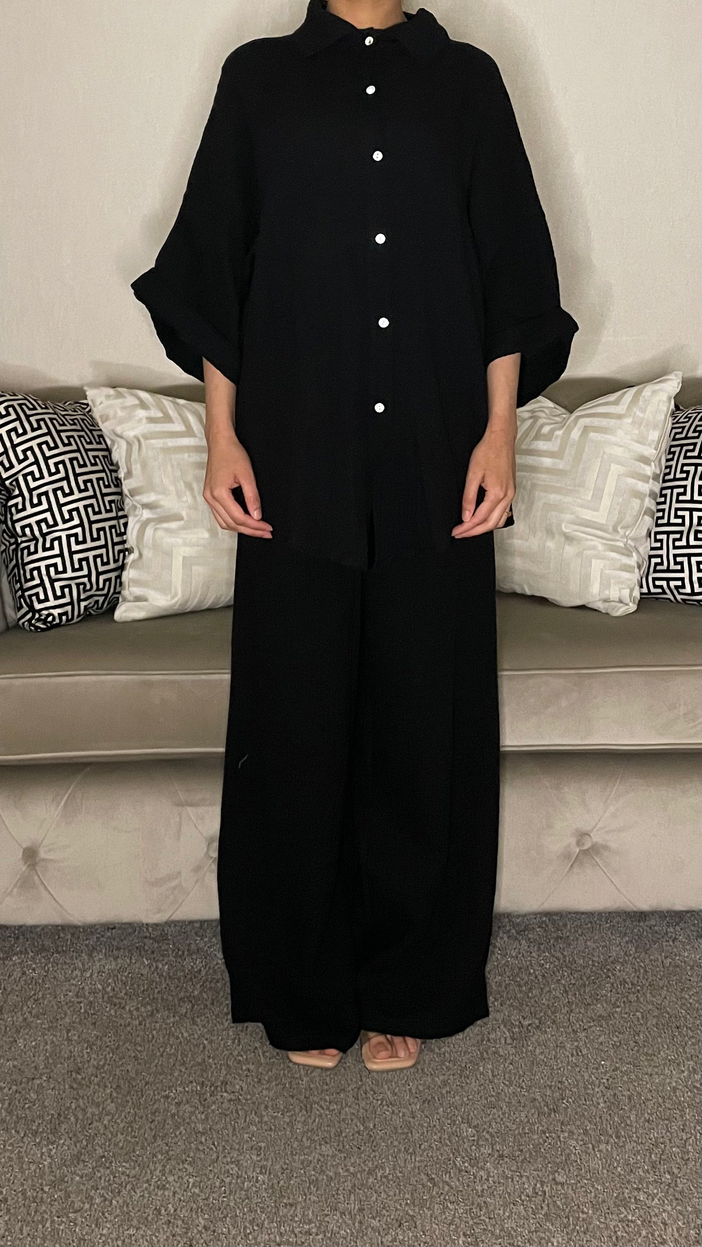 Dina Soft Cotton Shirt and Trouser Co-ord Set